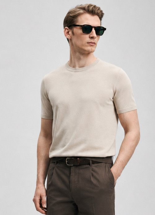 111090156 Tıno Erkek Modal Karışımlı T- Shirt Erkek T-Shirt