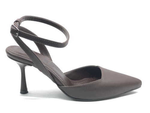 Arkası Açık Stiletto Kadın Topuklu Ayakkabı