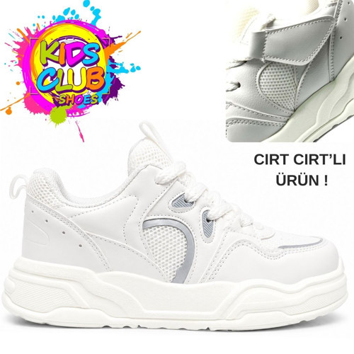 Jacop Bağcık Görünümlü Cırt Cırtlı Sneaker Ortopedik Çocuk Spor Ayakkabı