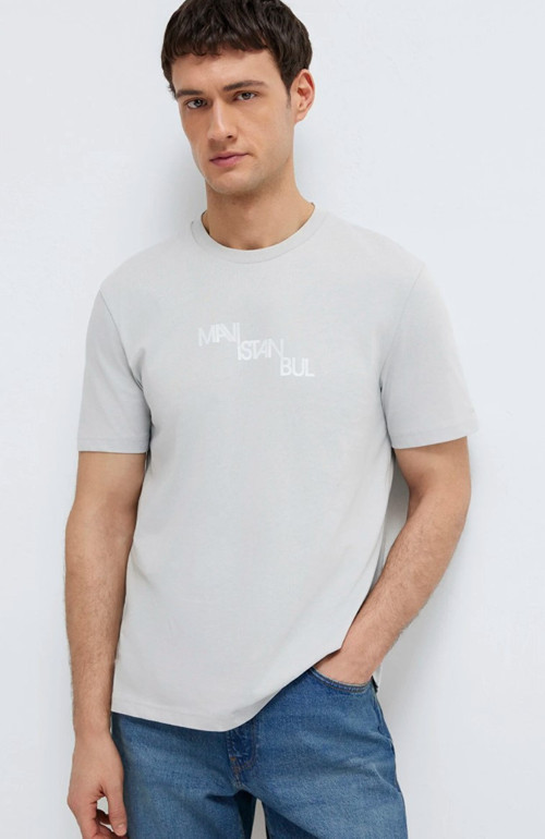 Mavi M0612274-70075 İstanbul Baskılı T-Shirt Erkek Tişort