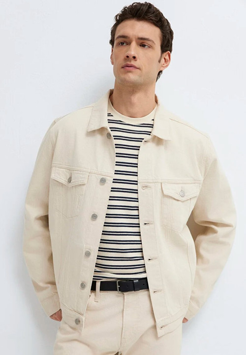 Mavi M0110273-A1707 Mavi Jeans Kot Ceket Erkek Ceket