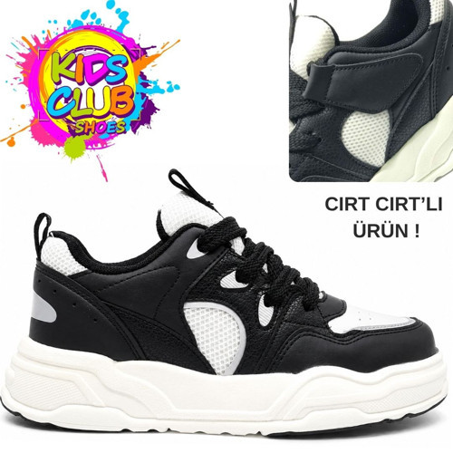 Jacop Bağcık Görünümlü Cırt Cırtlı Sneaker Ortopedik Çocuk Spor Ayakkabı