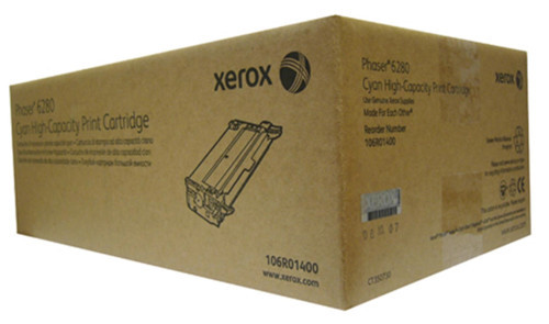 106R01400 Phaser 6280 Yüksek Kapasite Cyan Mavi Toner 5.900 Sayfa (KDO)