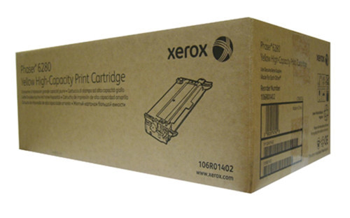 106R01402 Phaser 6280 Yüksek Kapasite Yellow Sarı Toner 5.900 Sayfa (KDO)