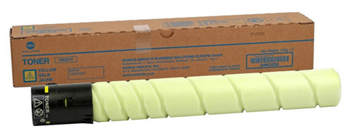 Konica Minolta TN-221Y Yellow Sarı Mavi Orjinal Fotokopi Toneri Bizhup C227-287-367 21.000 Sayfa (KD