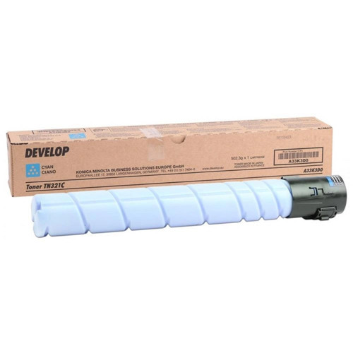 TN-321C Cyan Mavi Orjinal Fotokopi Toneri Ineo +224-284-364 25.000 Sayfa (KDO)