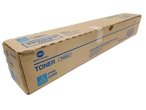 TN-328C Cyan Mavi Orjinal Fotokopi Toneri Bizhup C250İ-300İ-360İ 28.000 Sayfa (KDO)