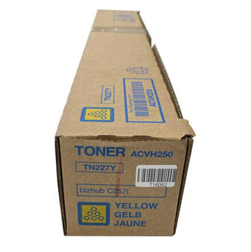 Konica Minolta TN-227Y Yellow Sarı Orjinal Fotokopi Toneri Bizhup C257i 24.000 Sayfa (KDO)