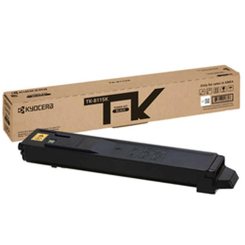 TK-8115K Black Siyah Orjinal Fotokopi Toneri Ecosys M8124cidn-M8130cidn 12.000 Sayfa (KDO)