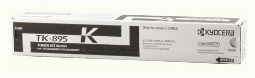 TK-895K Black Siyah Orjinal Fotokopi Toneri FS-C8020-8025-8520-8525 12.000 Sayfa (KDO)