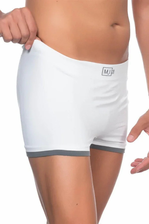 Beyaz MI 2104 Soft Erkek Boxer