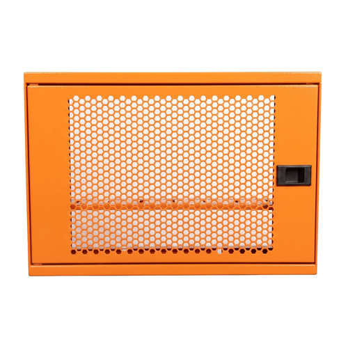 Ziglat 400 Serisi WiFi Box Duvar Tipi Modem ve WiFi Kutusu 400x120x280 mm Turuncu | Perfore Metal Kapak | Mont