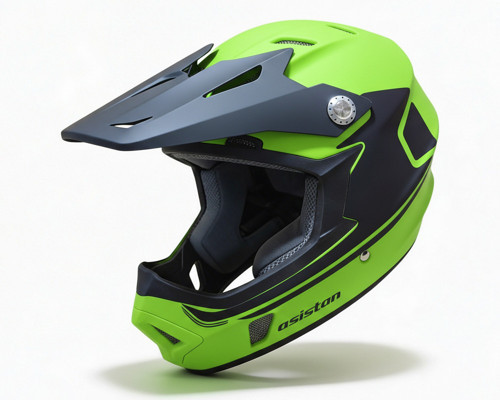 KS-05 Fullface Yeşil M 57-58cm Bisiklet Kaskı