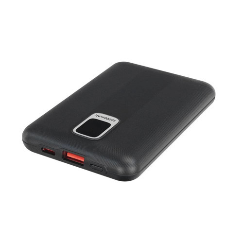 G110 10000mAh PD20W+QC18W+HSC22.5W Siyah LCD Taşınabilir Pil Şarj Cihazı Powerbank (KDO)