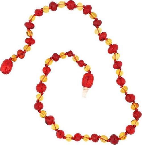 Bebek Damla Kehribar Diş Kolye