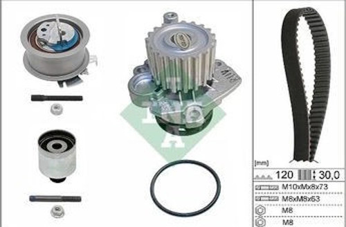 TRİGER SETİ İNA DEVİRDAİMLİ 120 DIS /- KP55569XS-2 POLO-CADDY-T5-GOLF5-PASSAT-A3-LEON 01-10 5300201