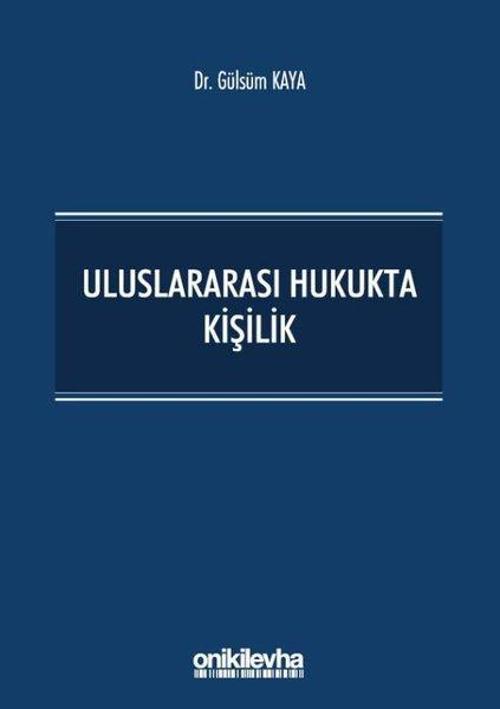 Uluslararası Hukukta Kişilik
