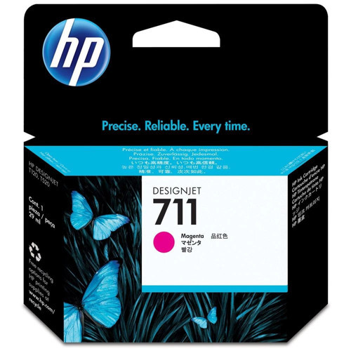 711 Magenta Kırmızı 29ML Plotter Kartuşu CZ131A (KDO)