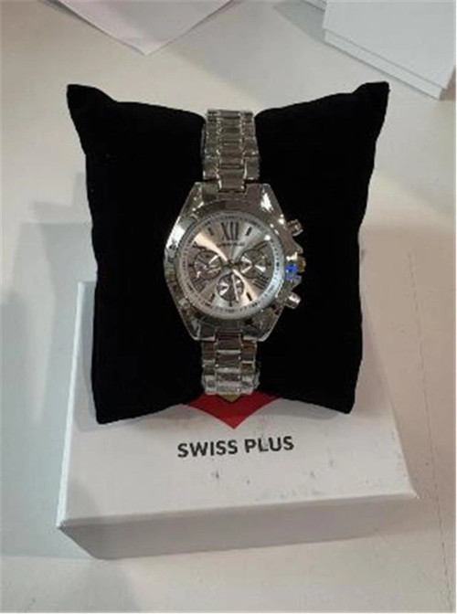Swiss Plus Woman Watch Model-3 ST0730ABL Silver-Silver(Kol Saati) (KDO)