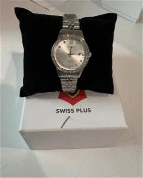 Swiss Plus Woman Watch Model-6 ST6131AF Plus Taşlı Silver(Kol Saati) (KDO)