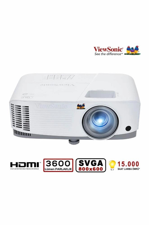 PA700W DLP WXGA(1280x800) 4500AL 2xHDMI 1xVGA 12.500:1 3W Hoparlör Projeksiyon (KDO)