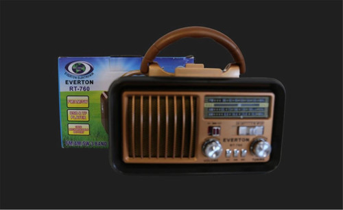 RT-760 Bluetooth-USB-SD-AUX-TF Nostaljik Radyo (KDO)