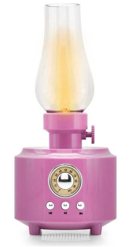 C210 Pembe Bluetooth Nostalji Gaz Lambası Speaker100-100-200MM (KDO)