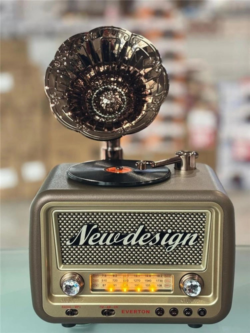 Rt-609 Bluetooth Fm-Usb-Tf-Aux Şarjlı Nostaljik Radyo (KDO)