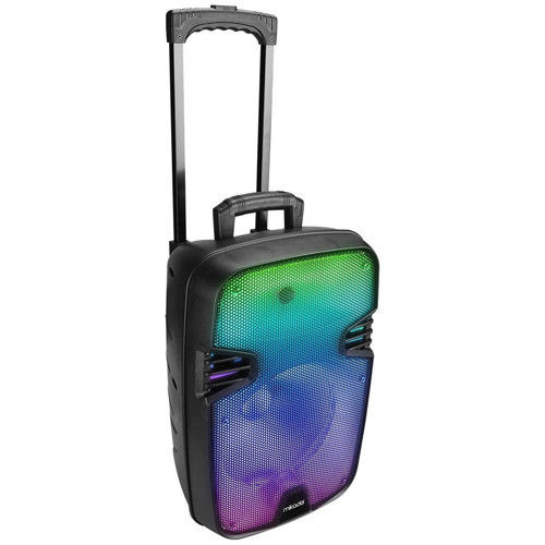 MD-BT609 20W Siyah USB-BT-TF-TWS Kablosuz Mikrofonlu Toplantı-Parti Hoparlörü (KDO)
