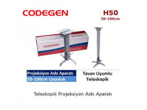 H50 Tavan Asma Aparatı 50-100 cm (Teleskop (KDO)