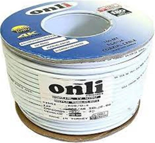 ON-4803 RG6-U4 48 Tel 0,90 CCS-AL 100 metre Anten Uydu Kablosu (KDO)