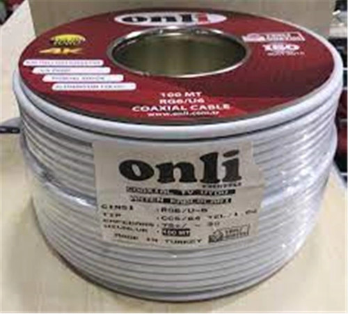 ON-8001 RG6-U6 80 Tel 1,02 CCS-AL 100 metre Anten Uydu Kablosu (KDO)