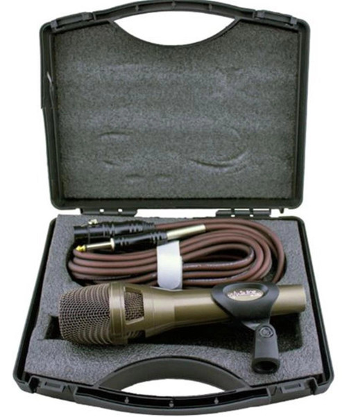 Sline T-MKE01 Audio Premium Seri Metal Gövde Kablolu El Mikrofunu Çantalı (KDO)