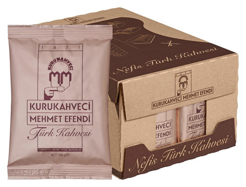 Mehmet Efendi Kahve 100 Gr Kolide 25 Paket Var (KDO)