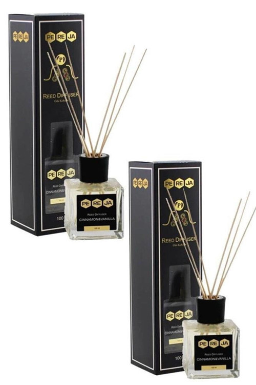 Diffuser 100ml Tarçın&Vanilya Hayat Çubuklu Oda Kokusu (KDO)