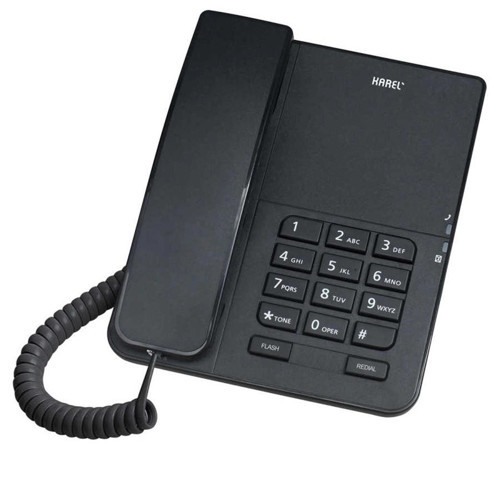 Tm140 Siyah Analog Masa Üstü Kablolu Telefon (KDO)
