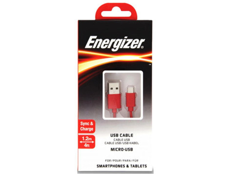 C12UBMCGRD4 1.2m Flat Micro Kırmızı Usb Kablosu (KDO)