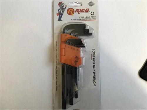 Rıco 013-RC0215 Düz 9lu Uzun Alyan Takımı (KDO)