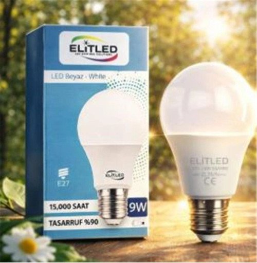 9W BEYAZ LED AMPUL (KDO)