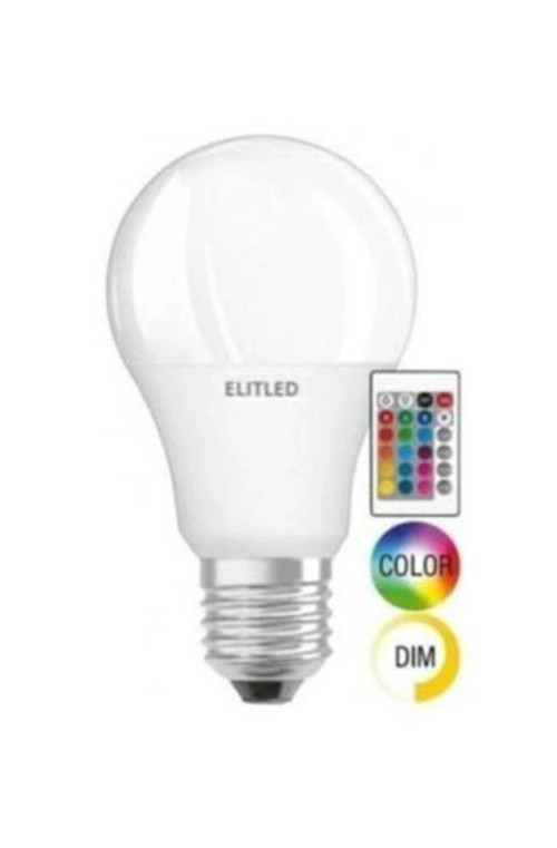 9W RGB KUMANDALI LED AMPUL (KDO)