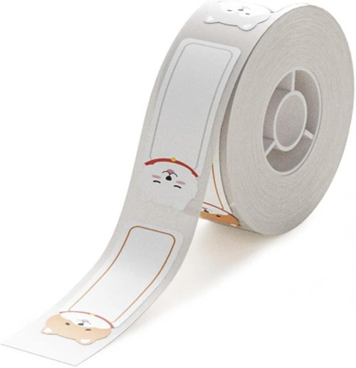 NIIMBOT T14-50-130PUPPY Beyaz-Renkli 14X50MM Termal Etiket (KDO)