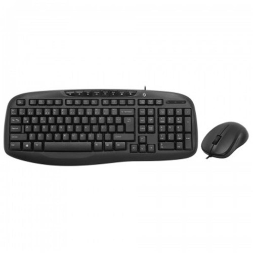 FK-4825QU Kablolu Q-Türkçe Multimedya Klavye & Mouse (KDO)