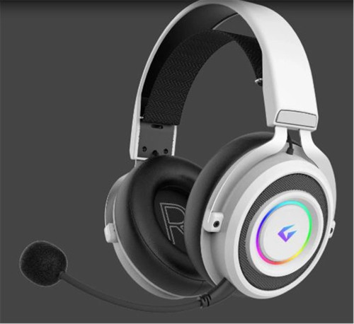 GE2010 Step Hunter S1 RGB Kablosuz Mikrofonlu Oyuncu Kulaklığı Beyaz (KDO)