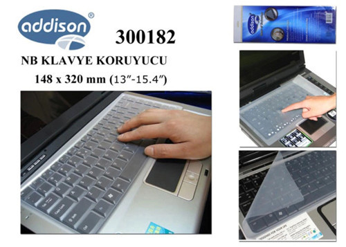 300182 13"-15.4" Notebook Klavye Koruyucu (KDO)