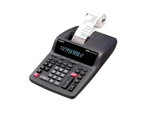 HR-100RC-BK-DC 12 Hane Şeritli Hesap Makinesi (KDO)