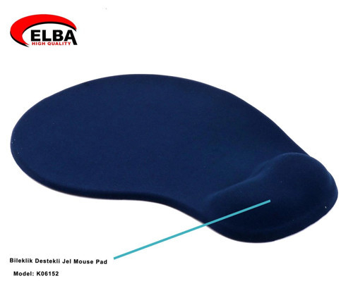 K06152 Bileklikli Jel Mouse Pad Mavi (KDO)