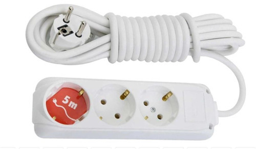3lü 5mt Topraklı Topraklı Priz (KDO)