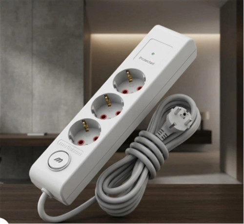Mutlusan Ri-Tech 3lü 3mt Anahtarlı Şok Korumalı Grup Priz (001 175 370002 03 00) (KDO)