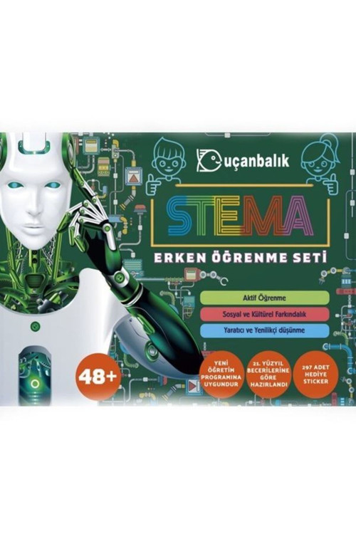 Erken Öğrenme Seti 48+ Stema-Yeni (2024) Uçanbalık Yayınları