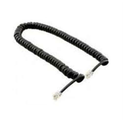 Spiral Siyah Pluglu Ahize Kordonu 30 cm (KDO)